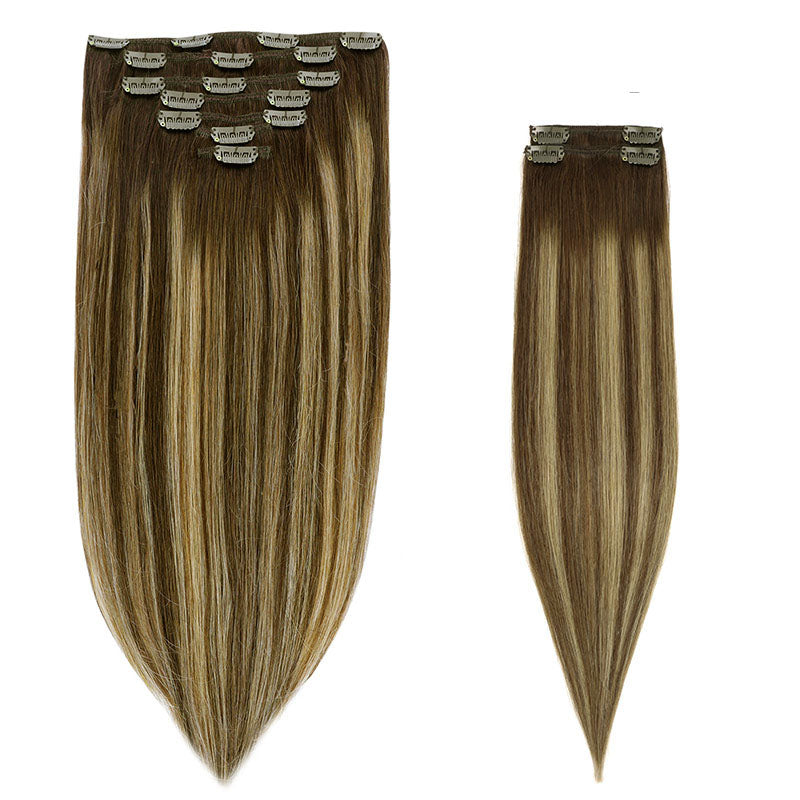 Caramel Blonde Balayage (4/27/4) Classic Clip-Ins (150g-170g)