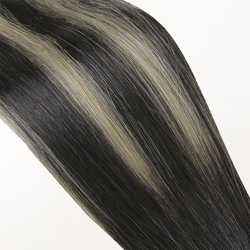 Black to Light Blonde Balayage (1B/19/1B) Tape-Ins 50g