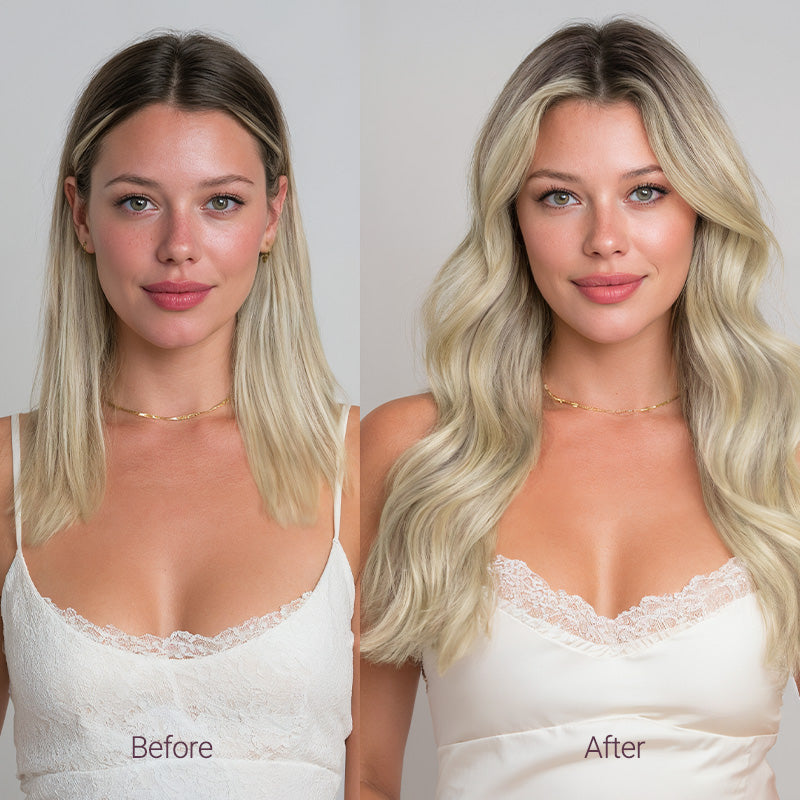 Ash Blonde Highlights (17A/60A) Tape-Ins 50g