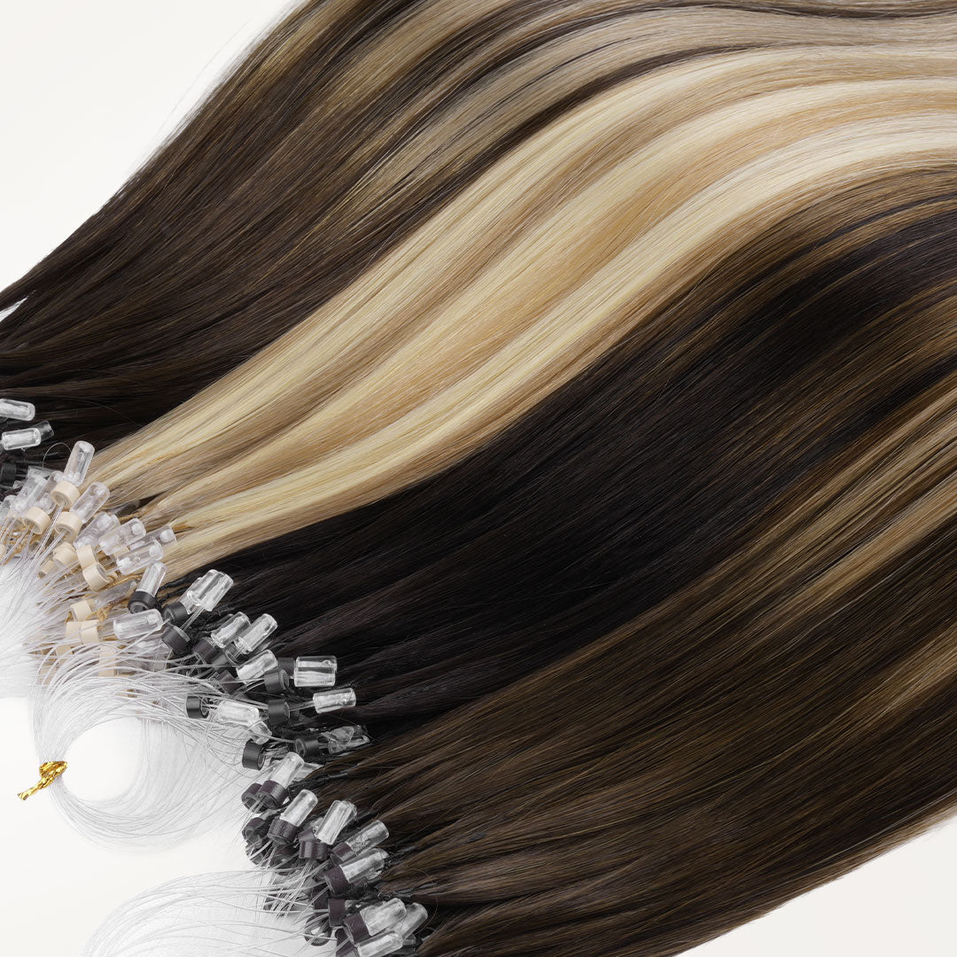 Ash Blonde Highlights (17A/60A) Feather Crochet Hair 68g
