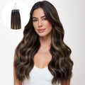 Caramel Blonde Balayage (4/27/4) Feather Crochet Hair 68g