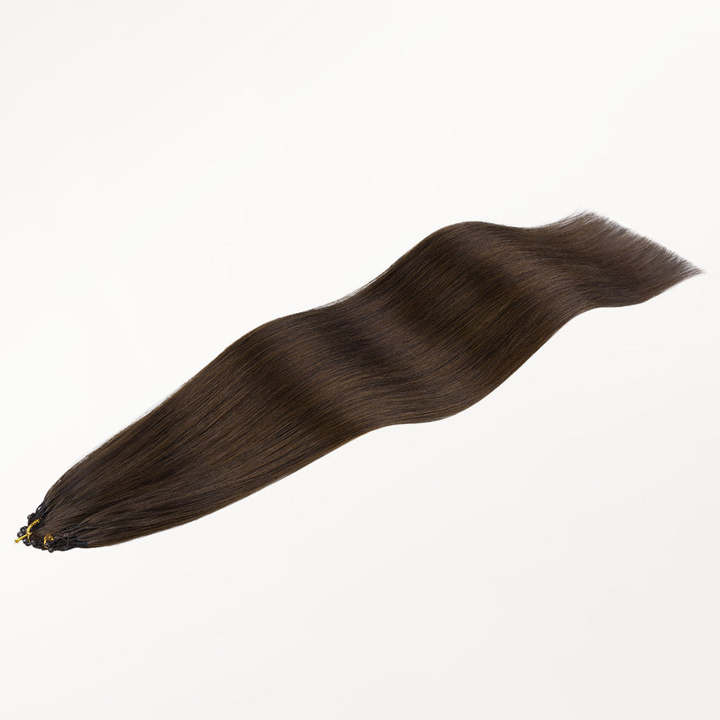 Chocolate Brown (4A) Feather Weft Hair Extension (50g-120g)