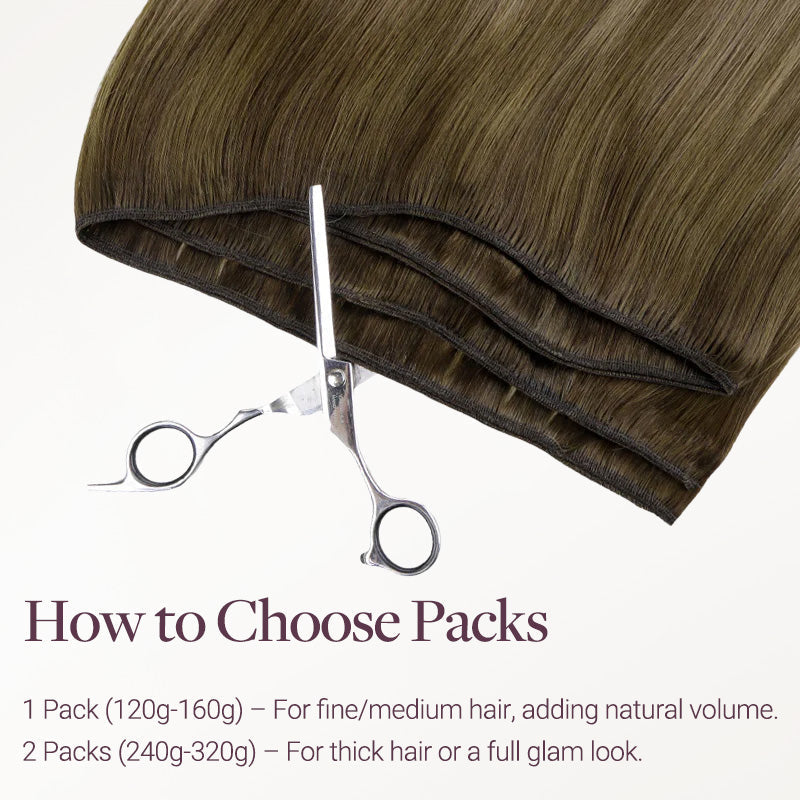 Bleach Blonde Balayage (3/8/613) Thick Sew-In Weft Hair Extensions (120g-160g)