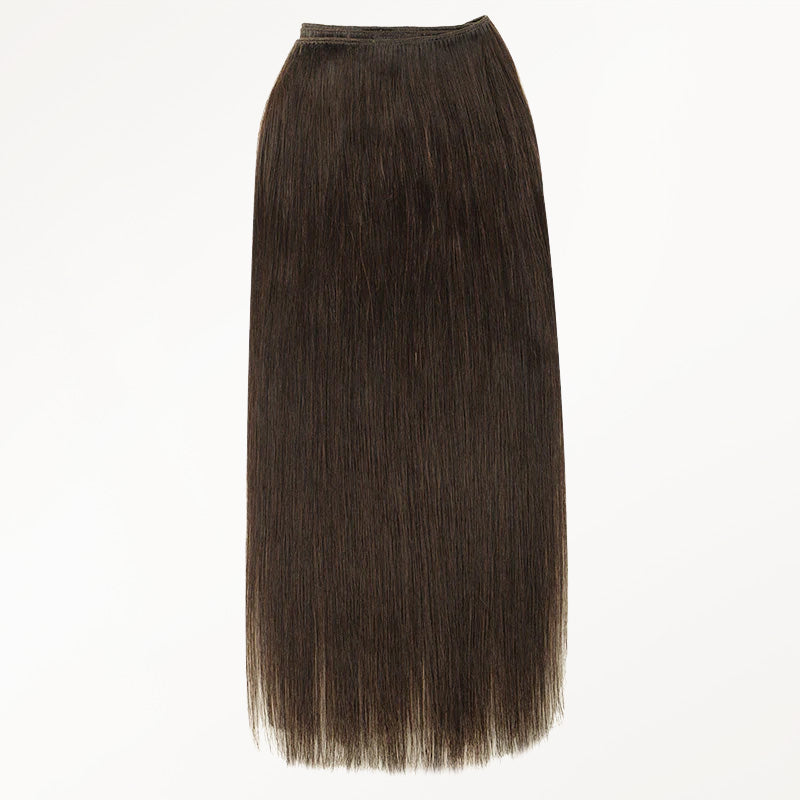Chocolate Brown (4A) Thick Sew-In Weft Hair Extensions (120g-160g)