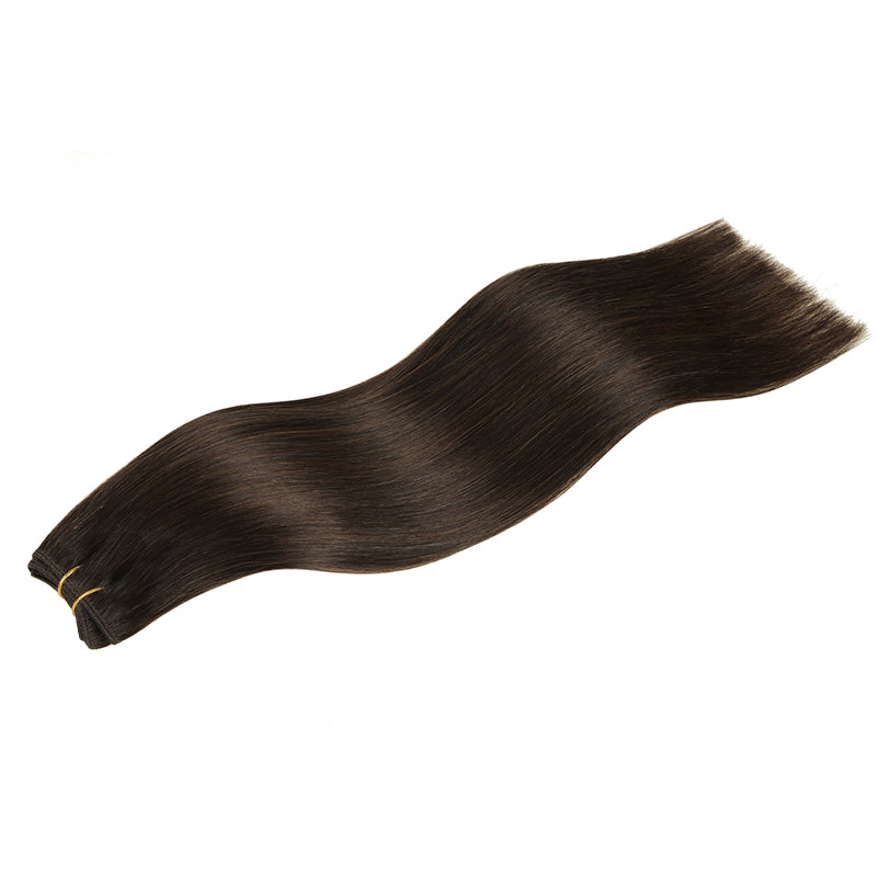 Chocolate Brown (4A) Sew-In Weft Hair Extensions (80g-120g)