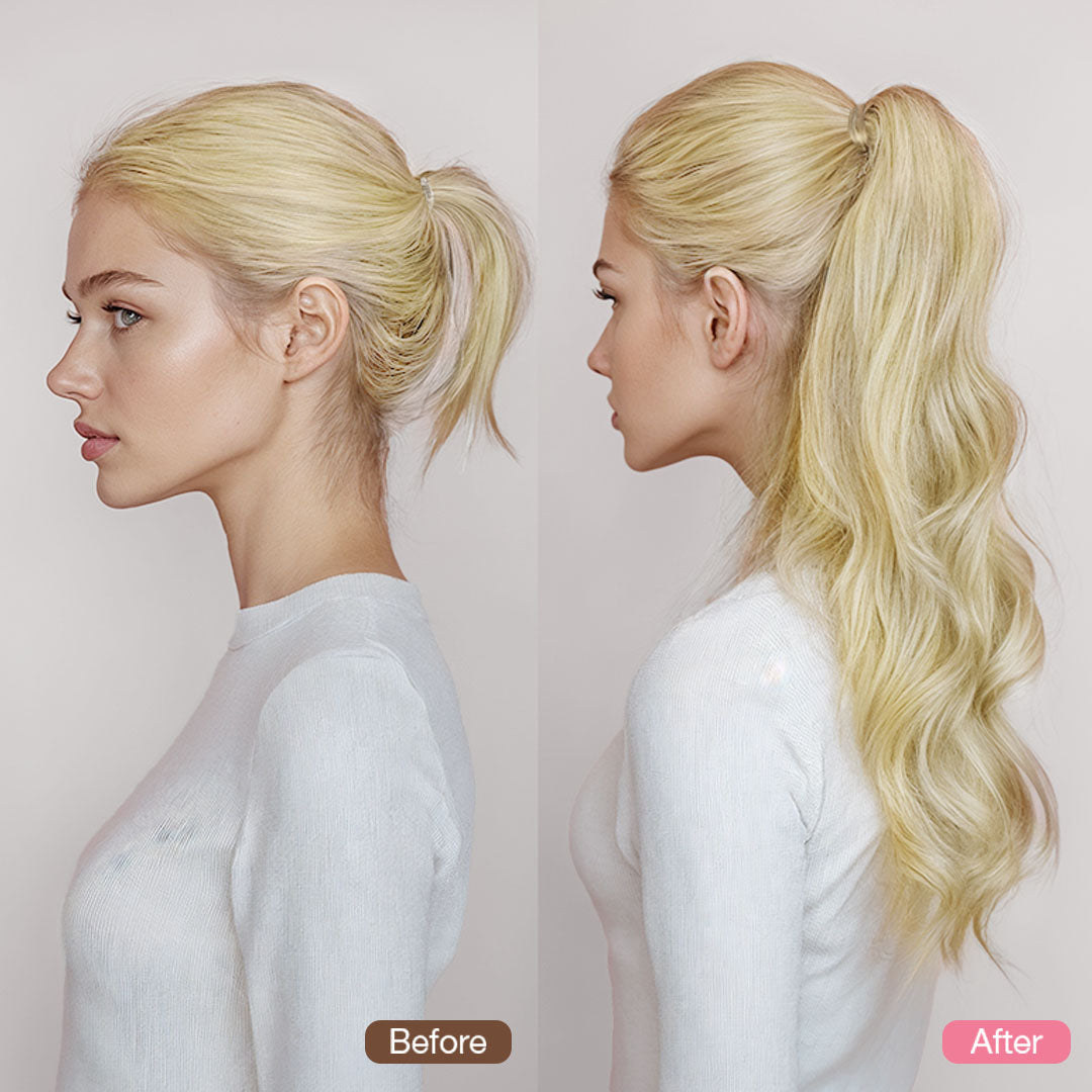 Bleach Blonde (613) Ponytail (75g-90g)