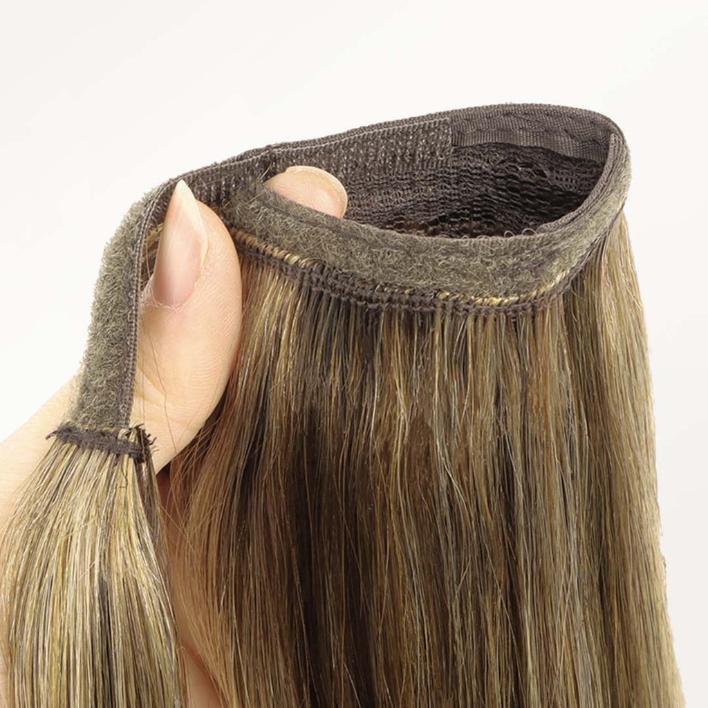 Caramel Blonde Balayage (4/27) Ponytail (75g-90g)