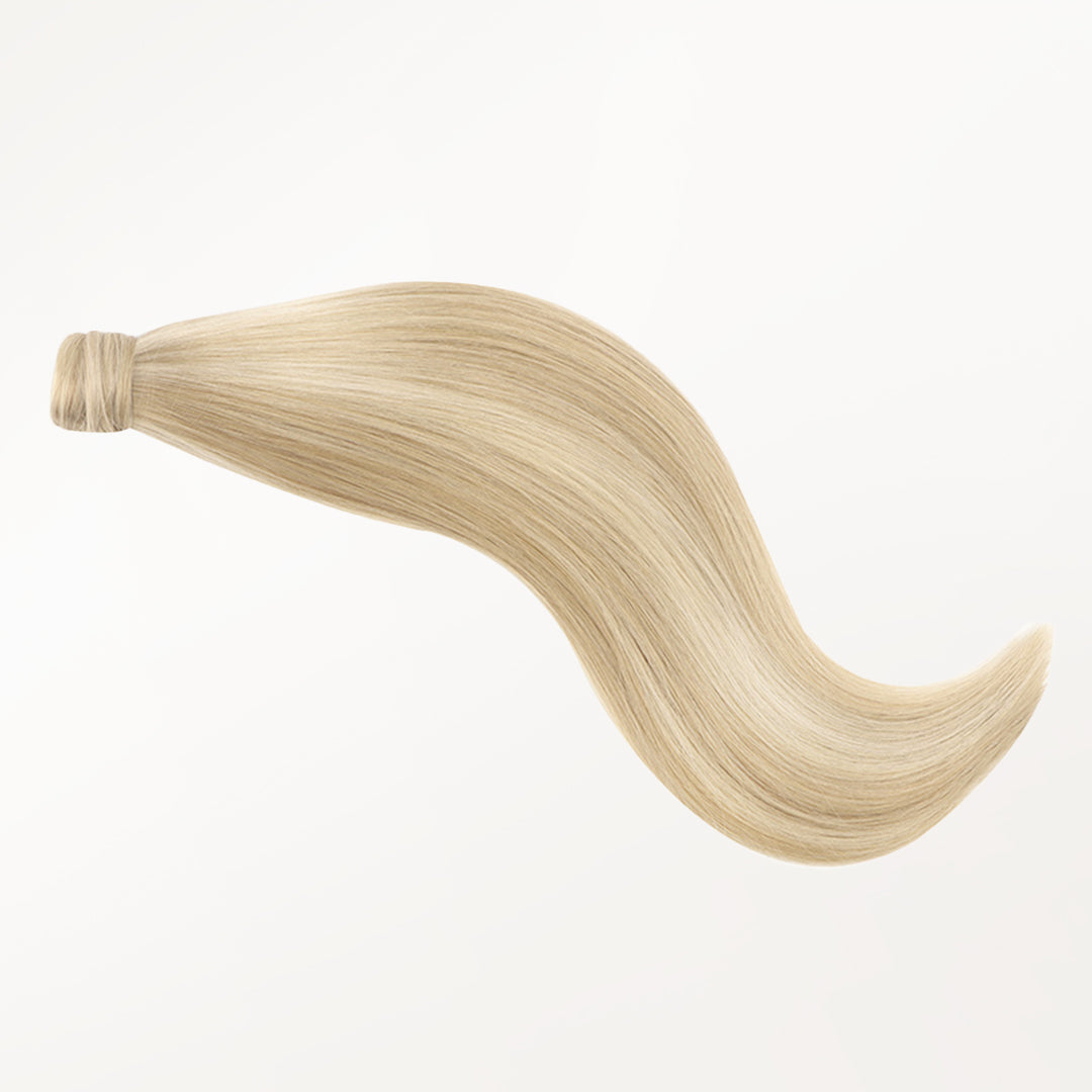 Dark Blonde Highlighted Bleach Blonde (18A/613A) Ponytail (75g-90g)
