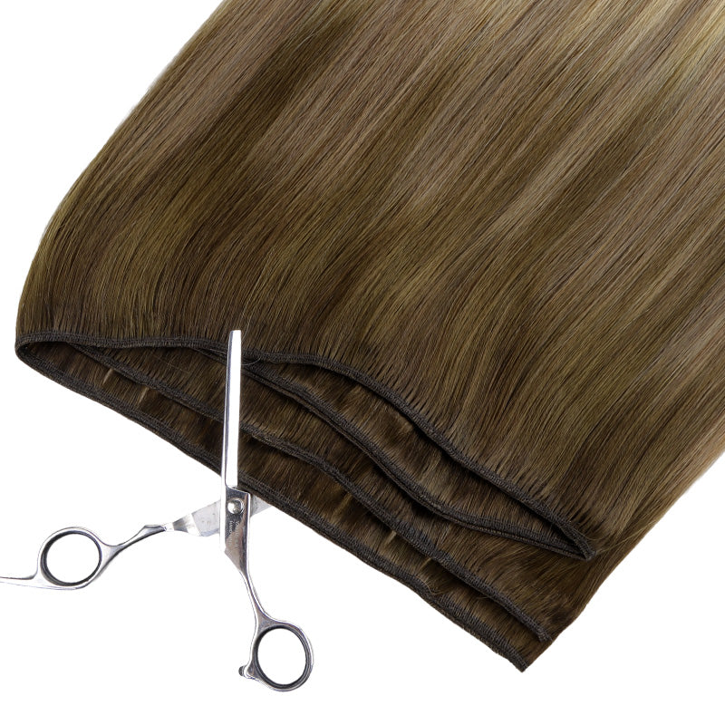 Bleach Blonde Balayage (3/8/613) Sew-In Weft Hair Extensions (80g-120g)