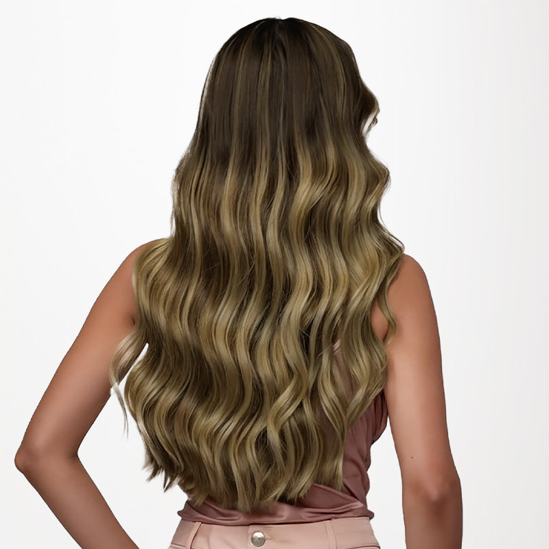 Caramel Blonde Balayage (4/27/4) Sew-In Weft Hair Extensions (80g-120g)